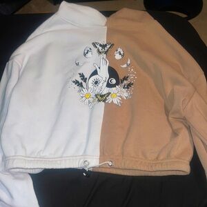 Cropped Nature Hoodie